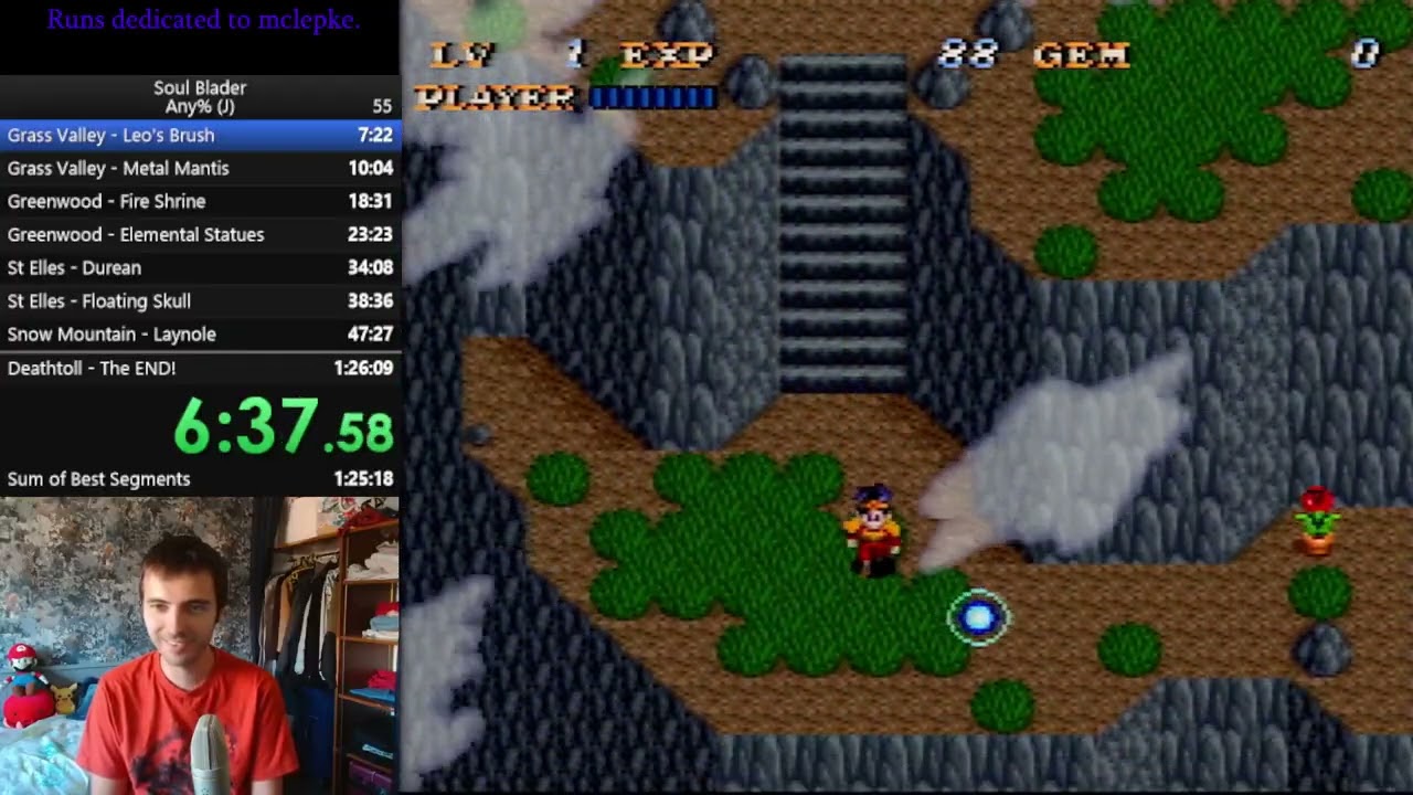 Soul Blader (J) Any% Speedrun - 