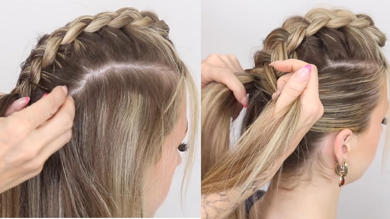 Bold, Fun & Fierce 🔥 | Easy Mohawk Ponytail Hairstyle Tutorial