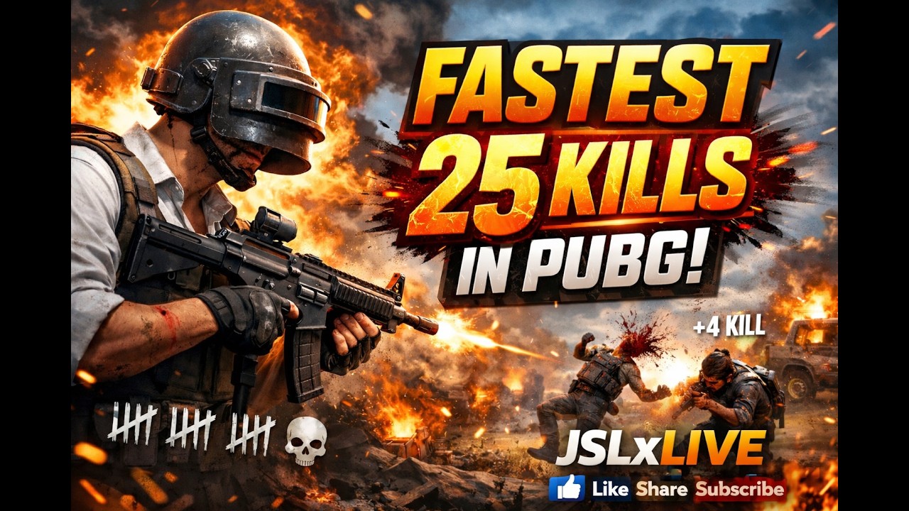 Fastest 25 Kills Ever with Gyroscope ON (Claw Player)
