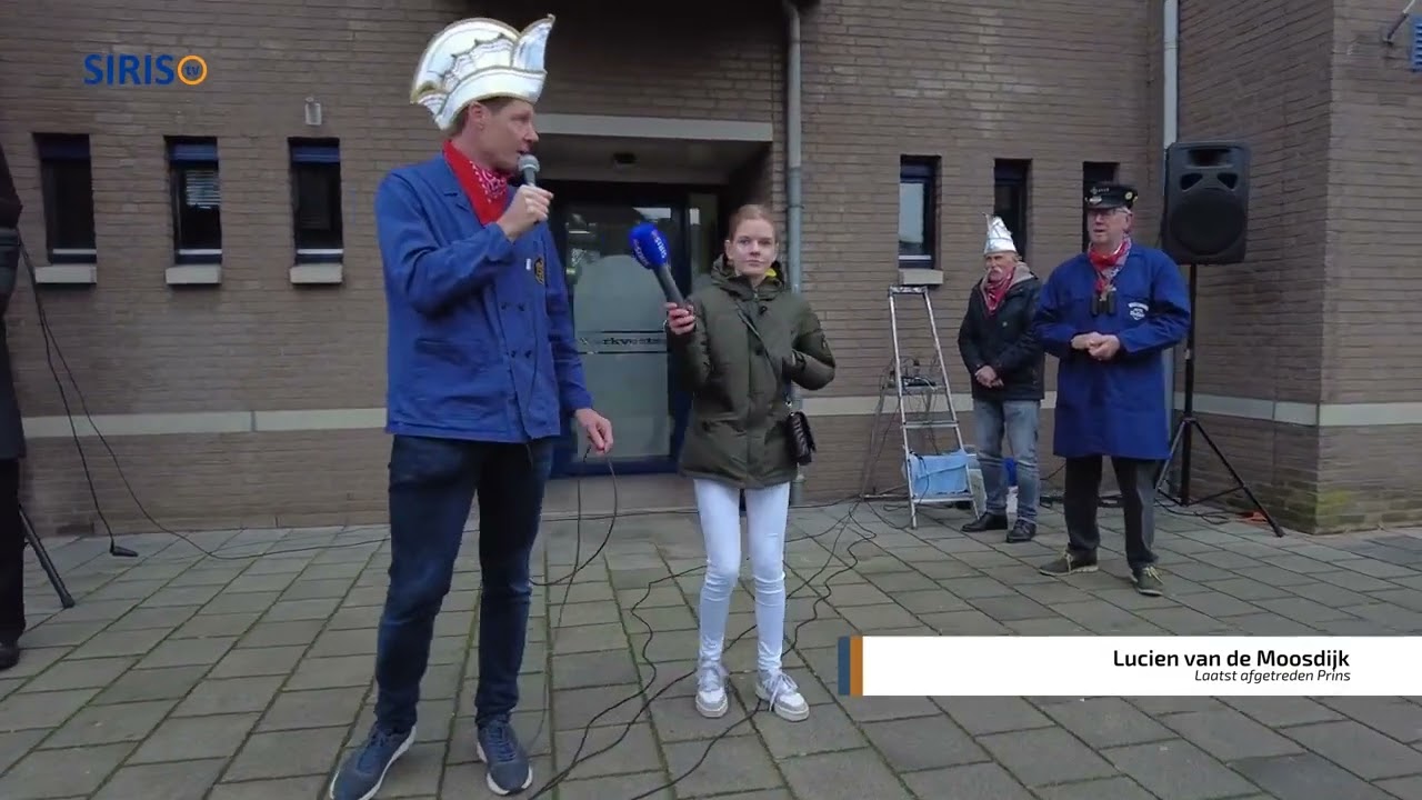 Ceremonie bij het beeldje 'een hortje Klot' in Asten