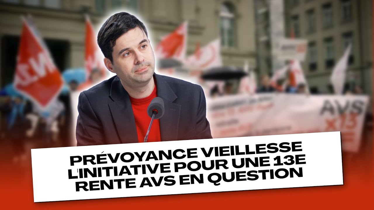 Prévoyance vieillesse, l'initiative pour une 13e rente AVS en question