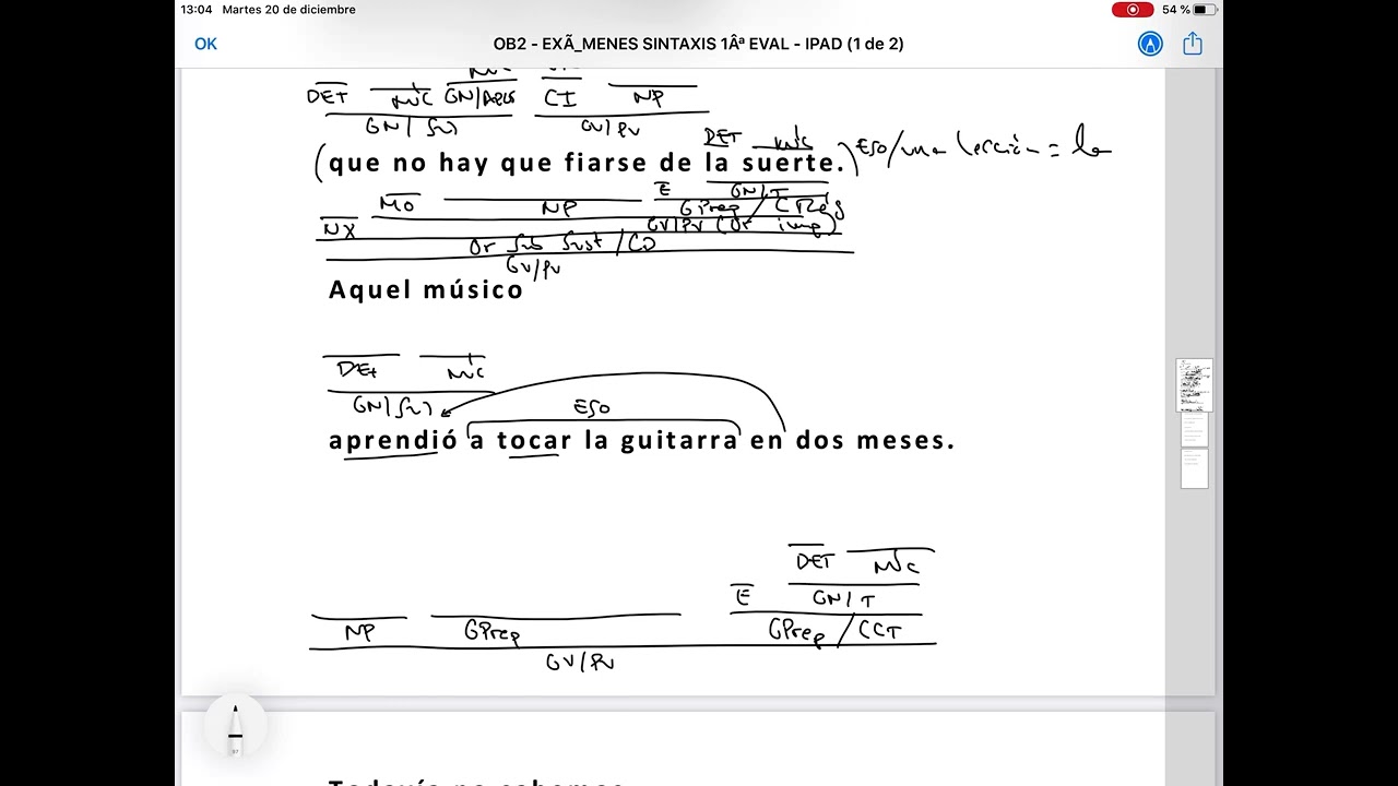 OB2 - EXAMEN SINTAXIS 1ª EVAL