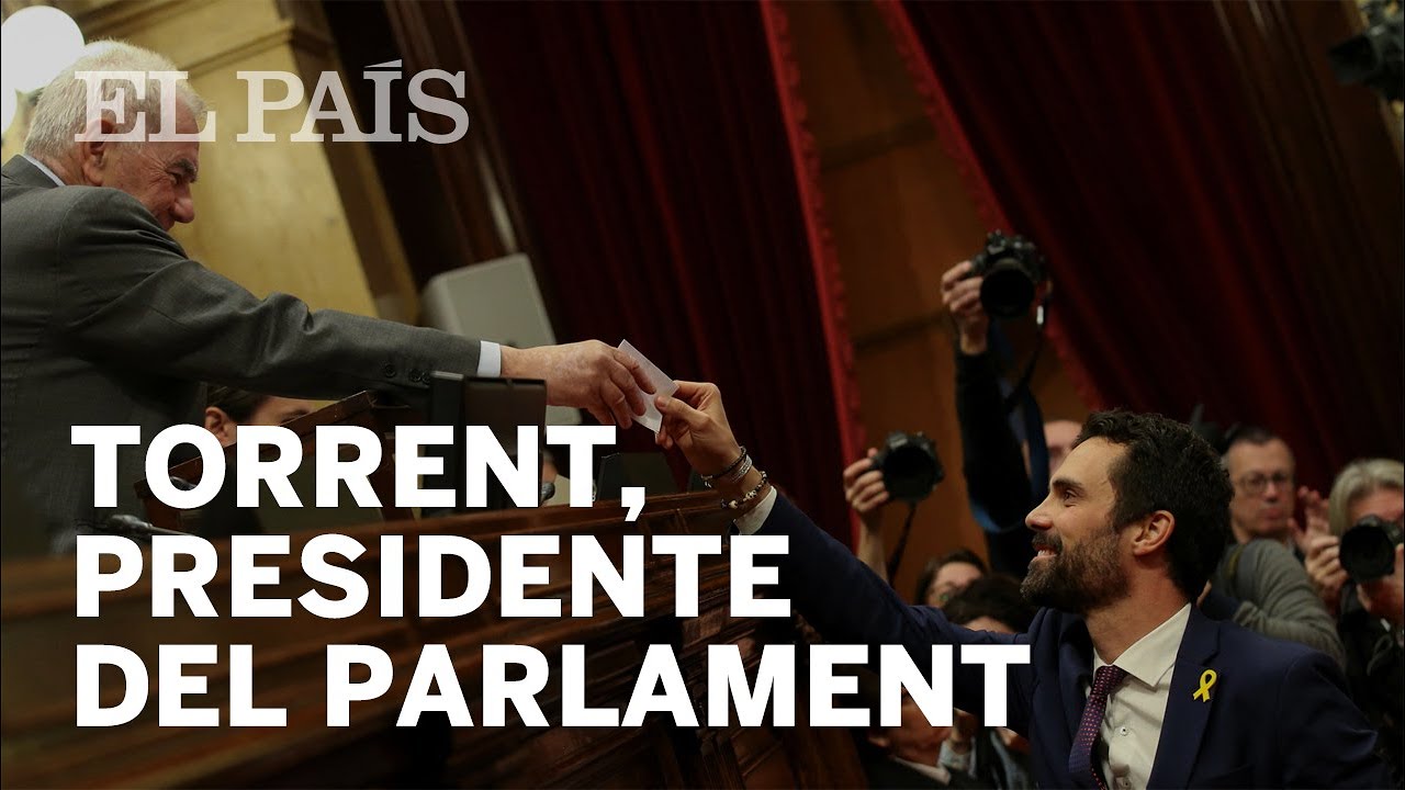 Roger Torrent, elegido presidente del Parlament de Cataluña | España
