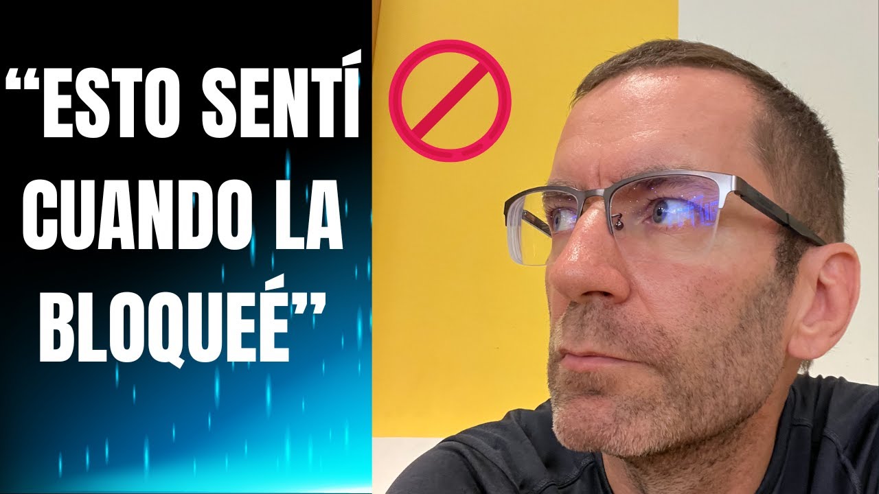 ¿Qué siente un Evitativo cuando te bloquea?