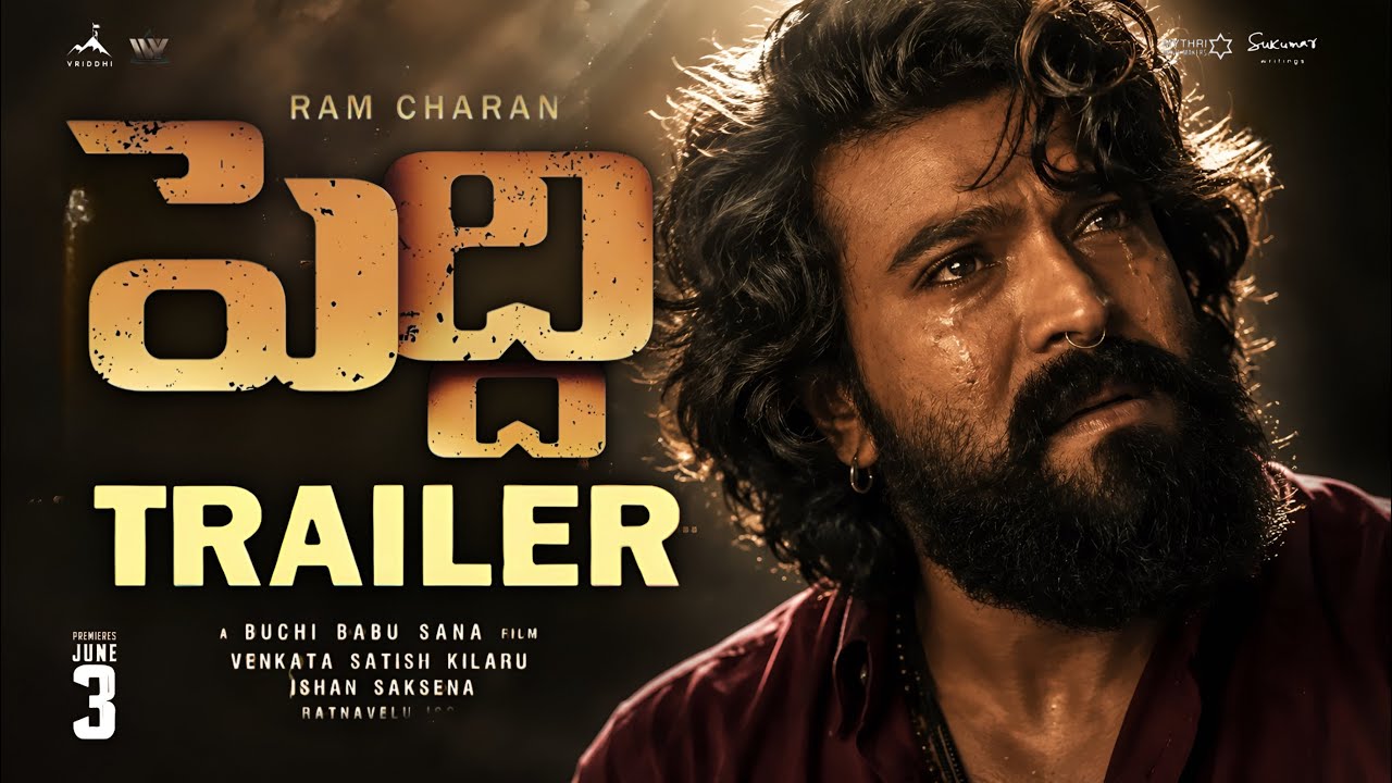 Peddi Movie Trailer | Ram Charan | Janhvi Kapoor | Buchi Babu Sana | Ram Charan Peddi Trailer 