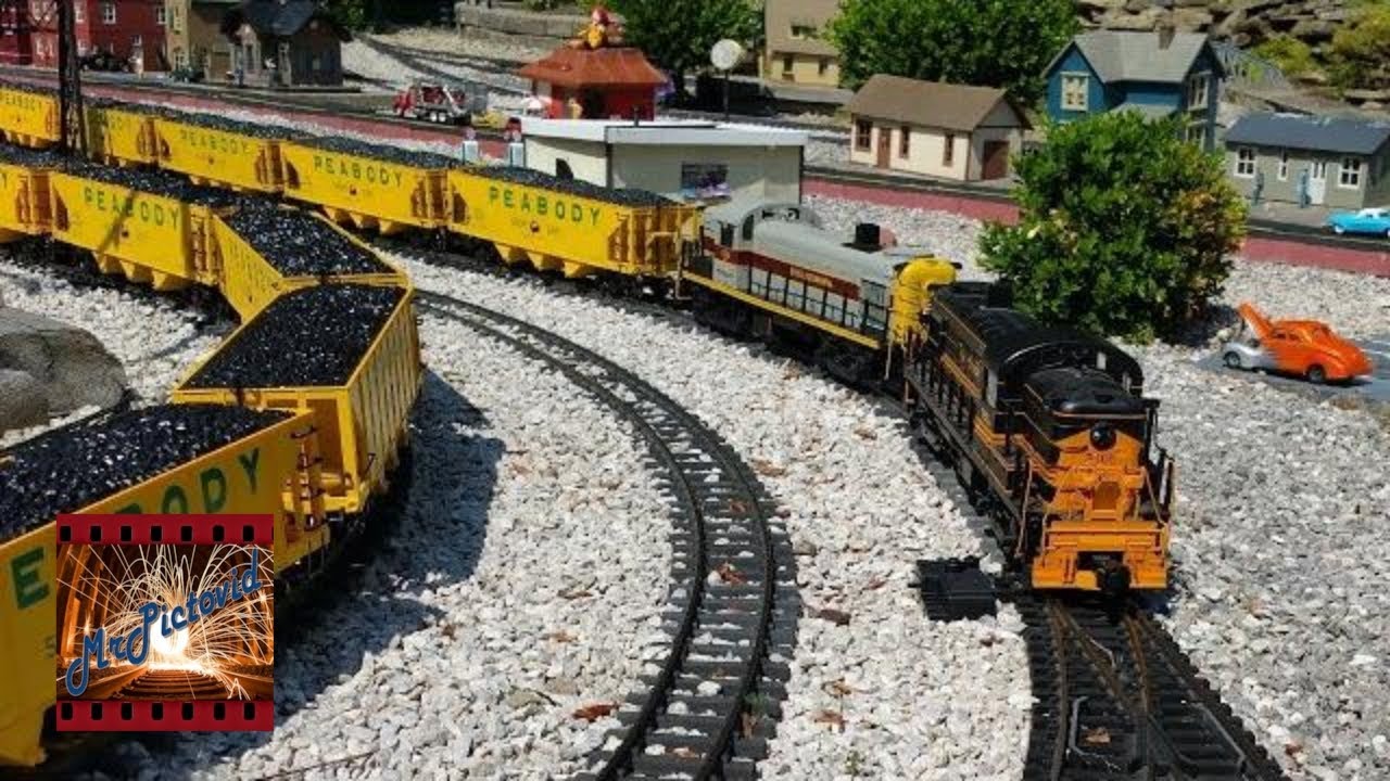 G Scale Trains At The Riverside Garden Railroad Club