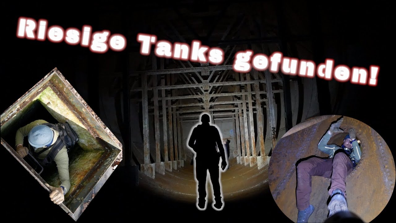 Lost Place - Riesige unterirdische Tanks mitten im Wald!