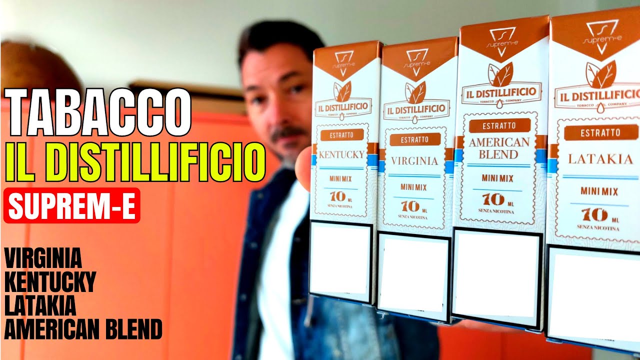 Tabacco Distillato - il Distillificio di Suprem-e 🍂