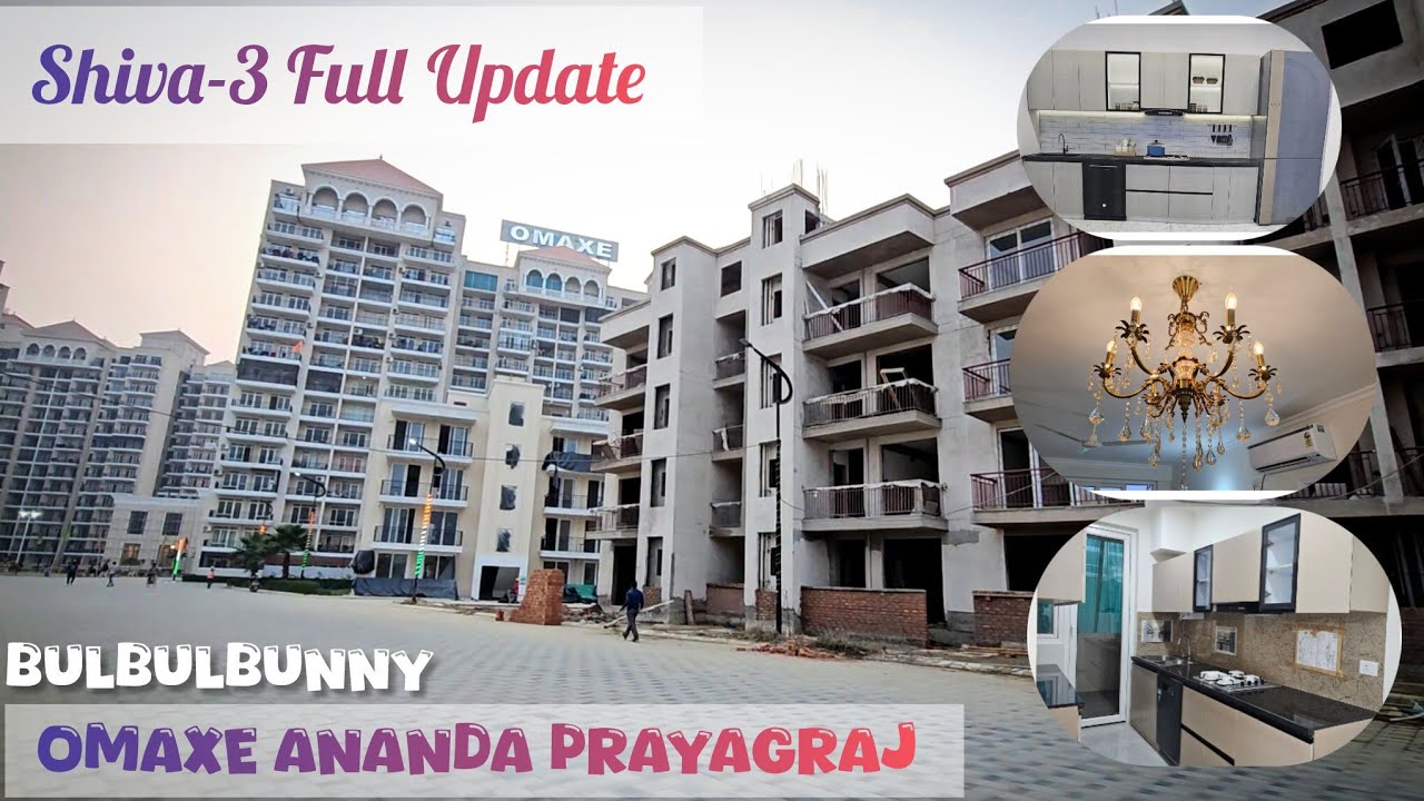 Omaxe Ananda Shiva-3 Full Update  || One of the best residential societies in Prayagraj😍 #prayagraj 