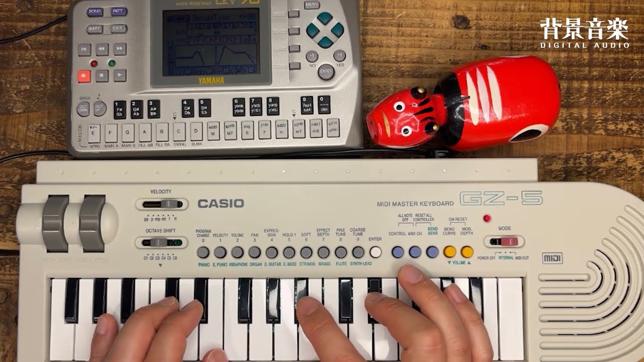 YAMAHA QY70, CASIO GZ-5