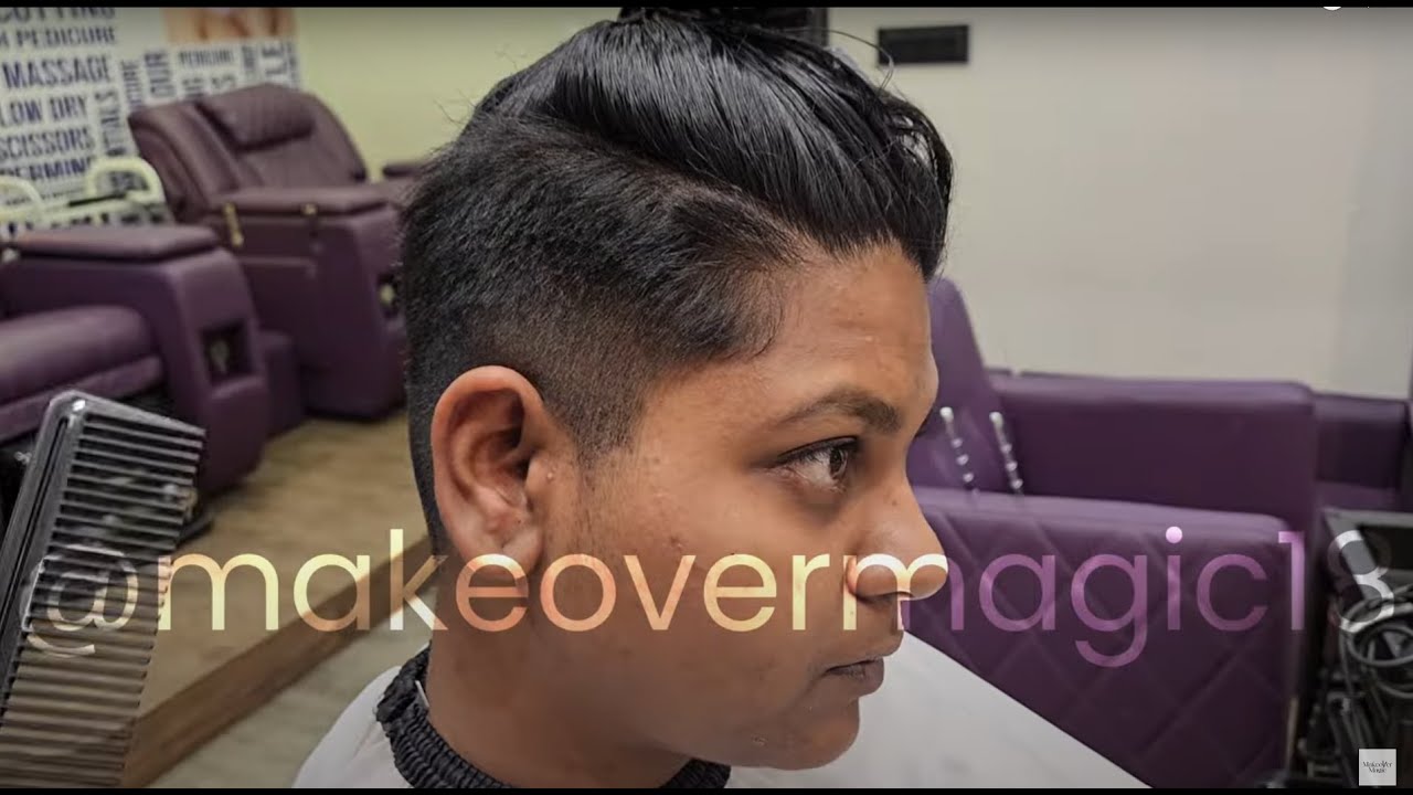 Indian Girl Undercut Haircut | Trailer | #undercut #haircut