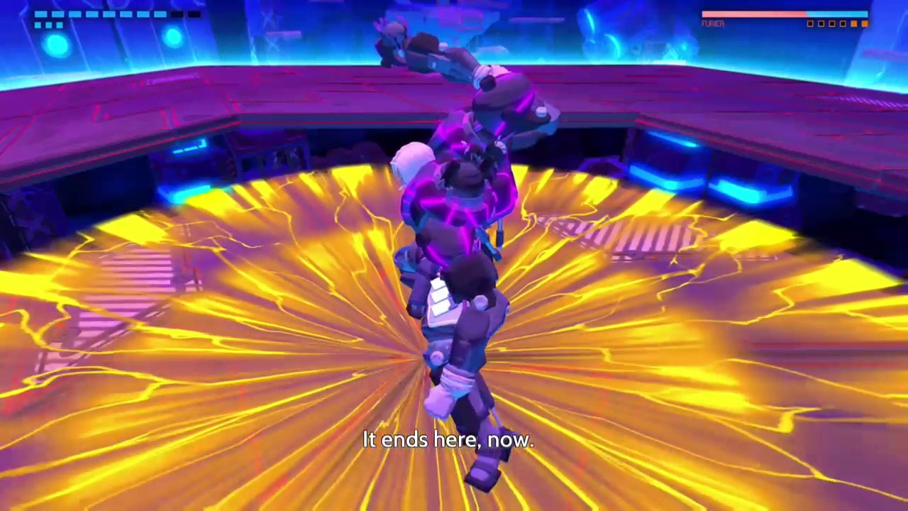 Furi. Area 12. Boss: The Flame. (Furier)(Part 2)