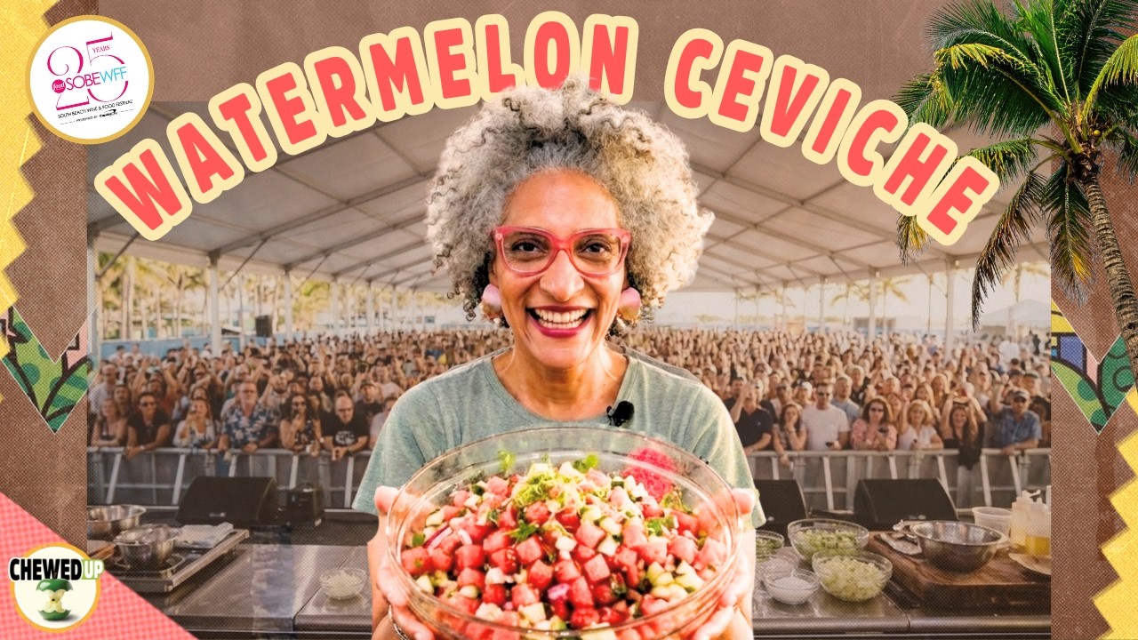 Carla Hall&rsquo;s Wild Watermelon Ceviche | Miami Heat and the Freshest Summer Dish Ever