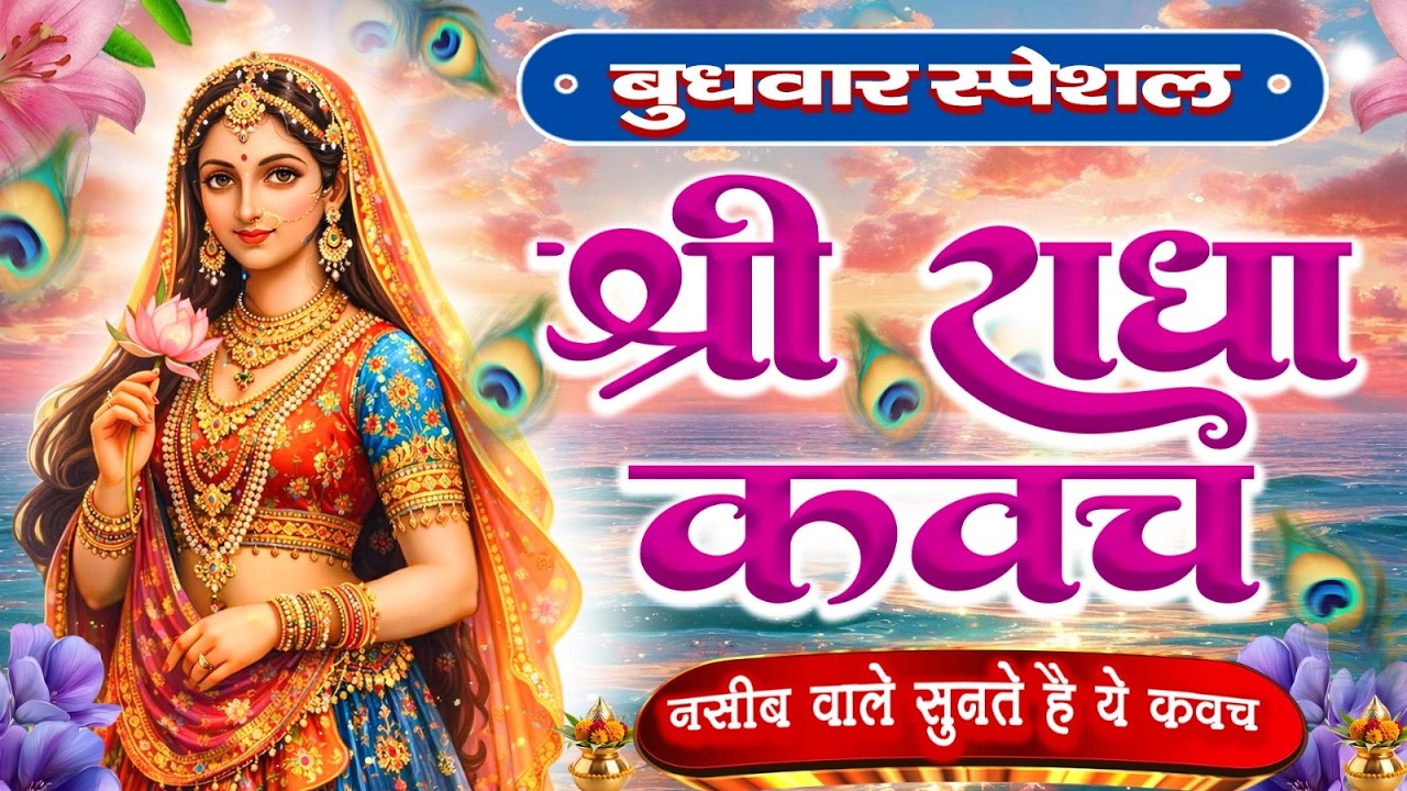 बुधवार के दिन राधा कवच का पाठ सुनने से अखंड सौभाग्य और धन के भंडार खुलेंगे Radha Kavach