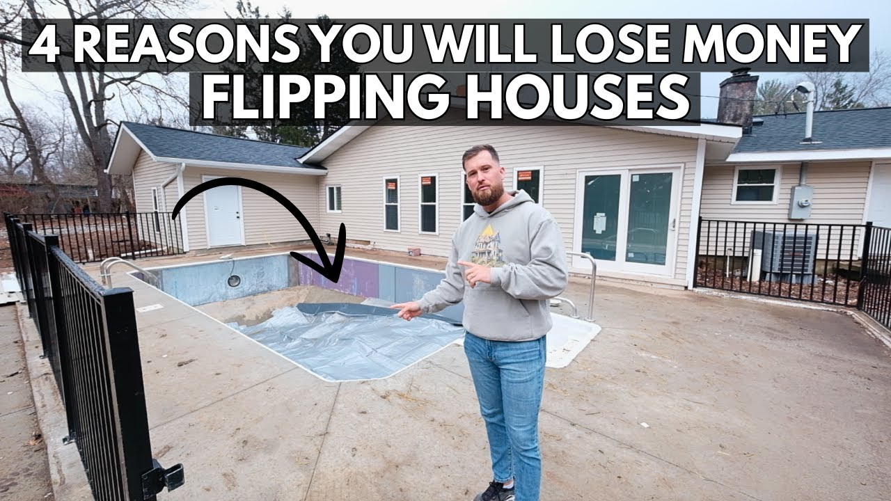 Top Four Reasons you Will Lose Money Flipping Houses! The Real Side of Real Estate! Columbus, Ohio