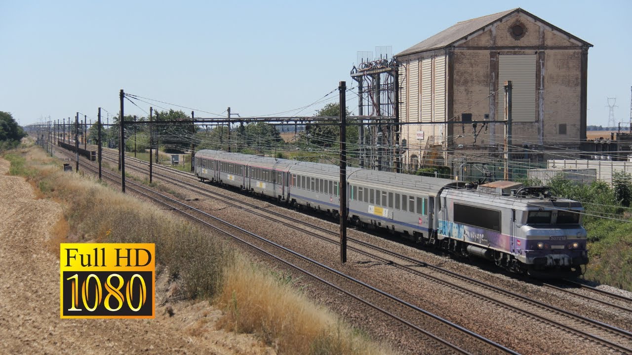 Des trains à Monnerville sur la ligne Paris/Orléans Ter; Fret; Intercité; hlp; TTX