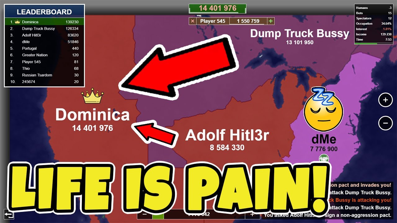 Still Upset About Update! Territory Games io - Territorial IO