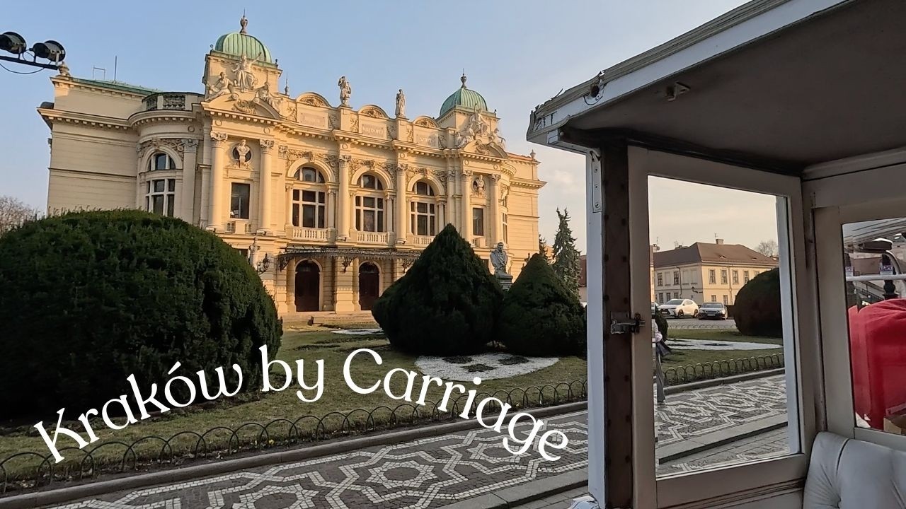 Historic Kraków by Horse Carriage 🐎 🇵🇱 | Real-Time City Experience (4K)
