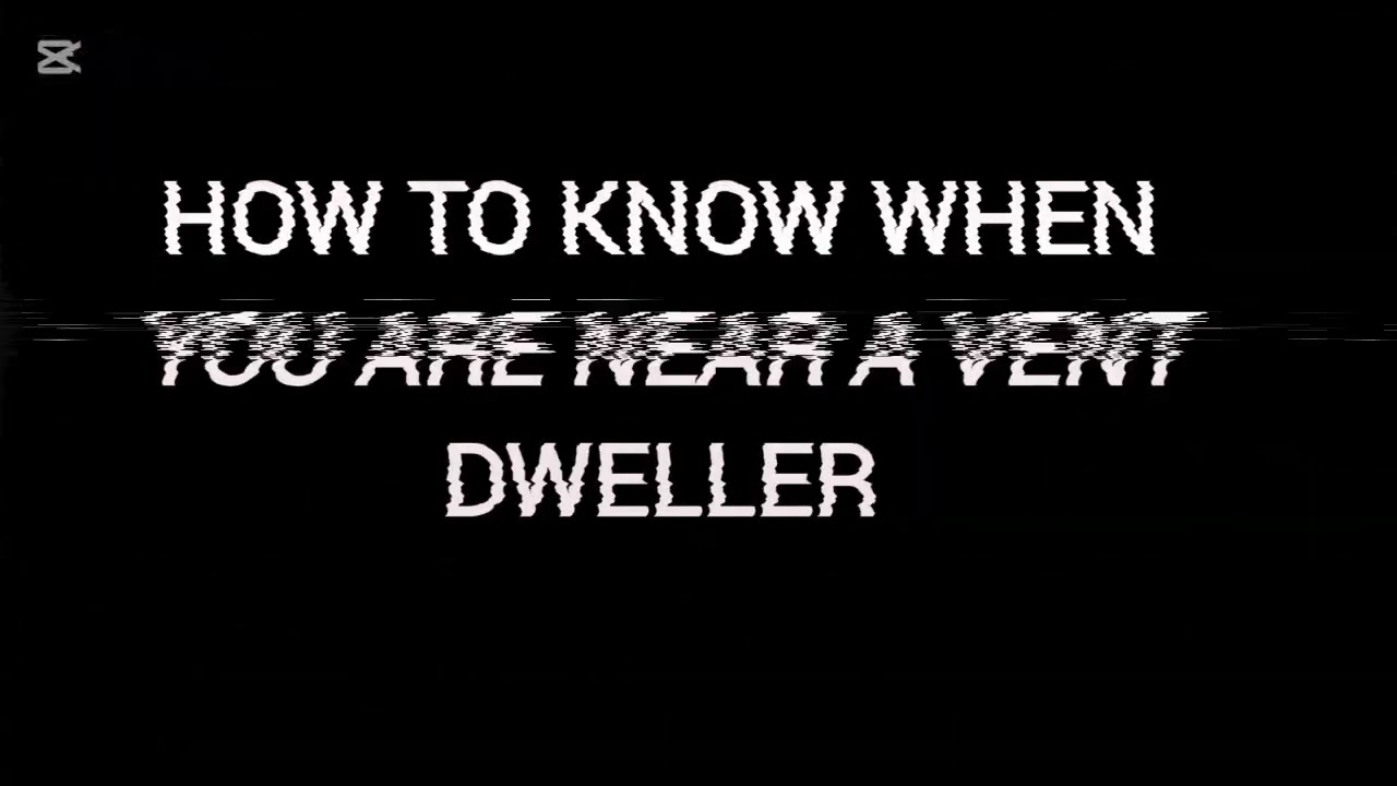 Safety broadcast: vent dweller (the intruder analog horror)
