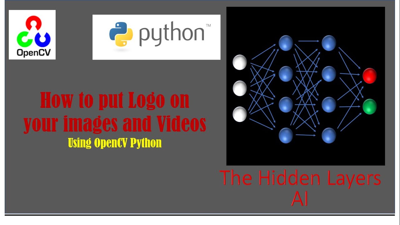 How to put Logo on your images and Videos Using OpenCV Python