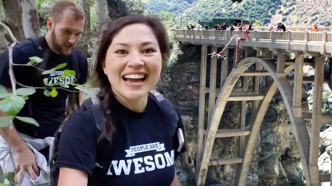 Bungee Jumping at the Bridge to Nowhere  | Thrill Seekers