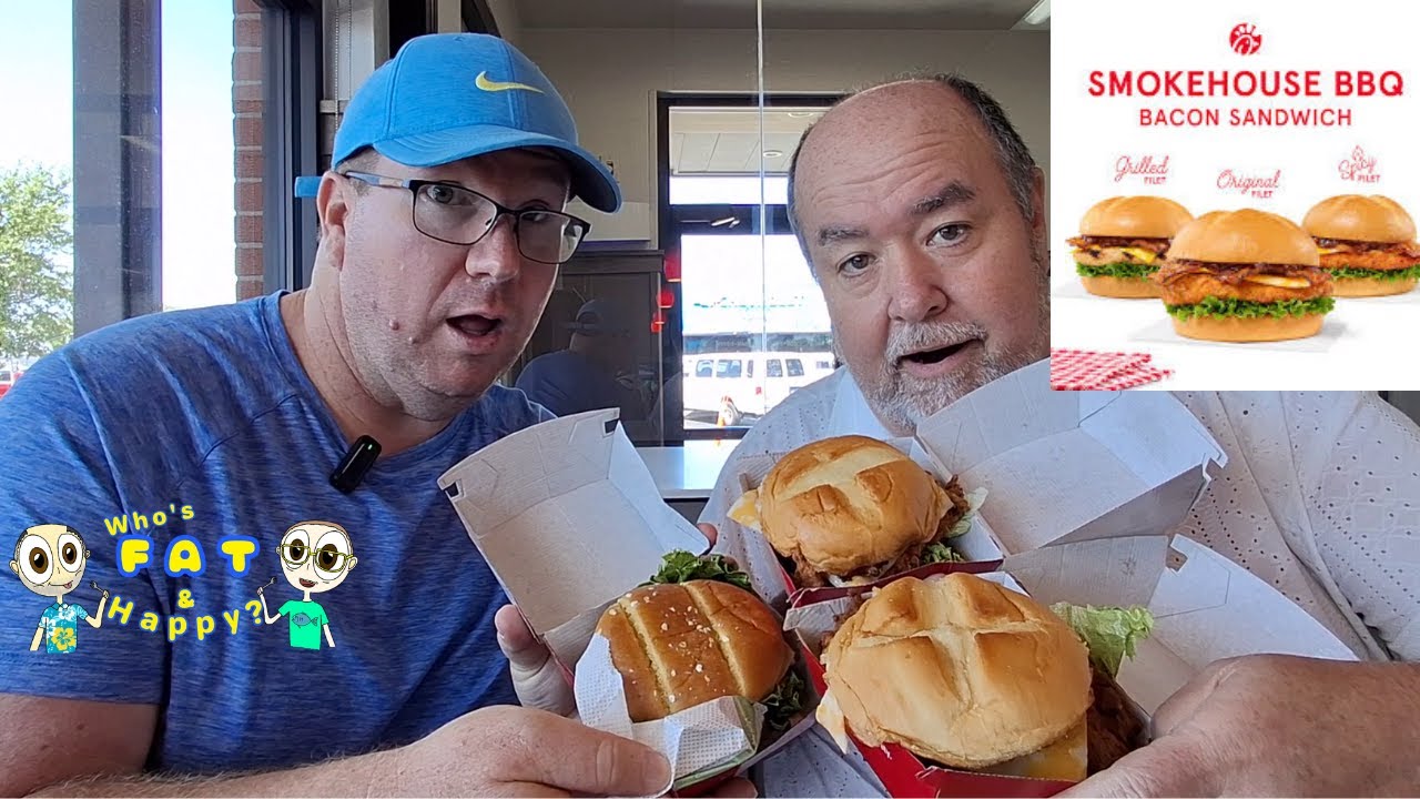 Chick-fil-A Smokehouse BBQ Bacon Sandwich Review / All 3 versions