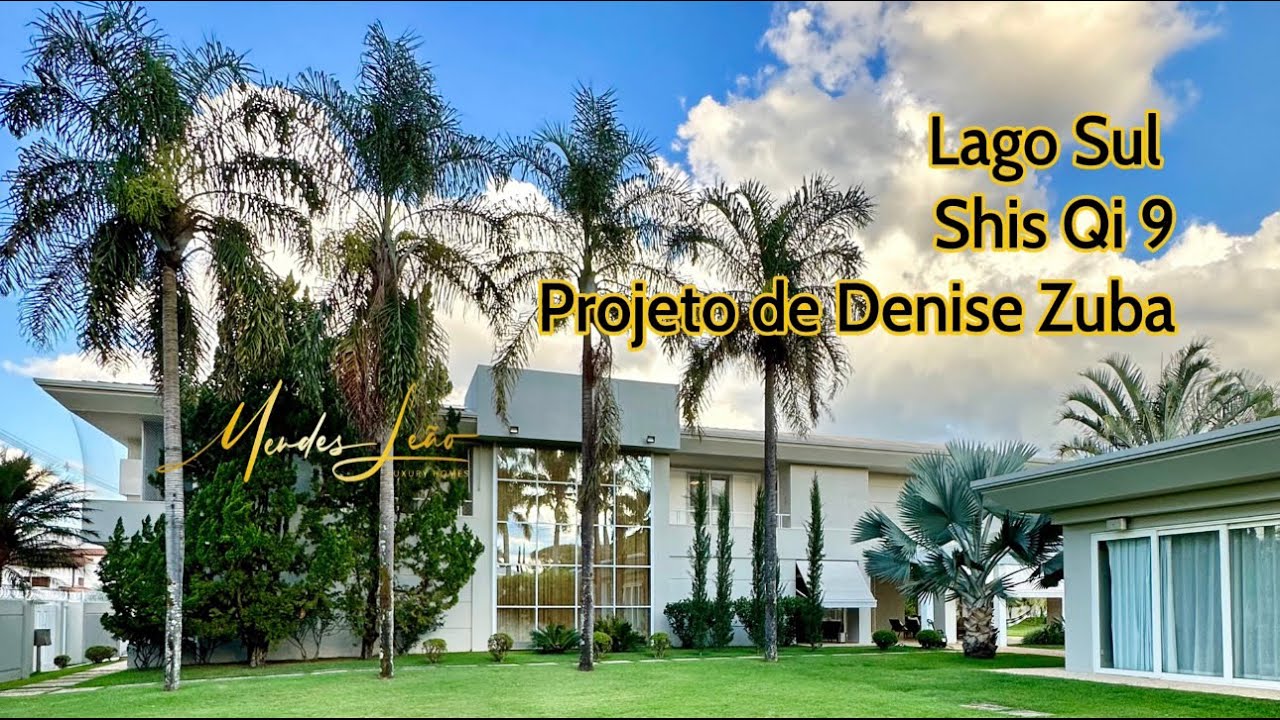 Imponente Residência no Lago Sul Shis Qi 9 projeto de Denise Zuba