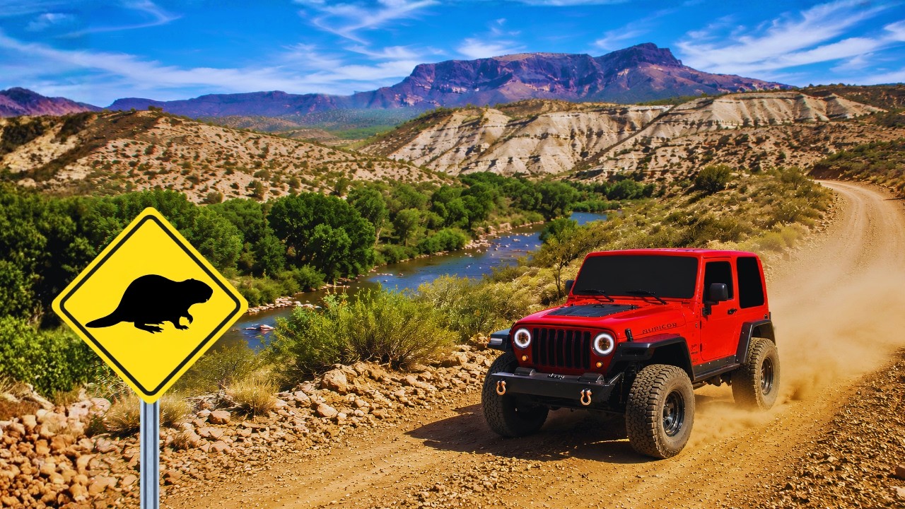 Offroad Adventure Burro Creek Crossing Road, AZ