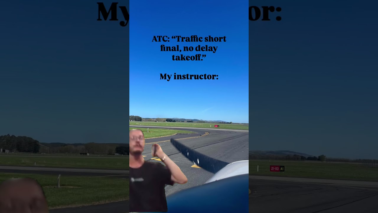 POV:ATC says no delay takeoff, and chaos begins 