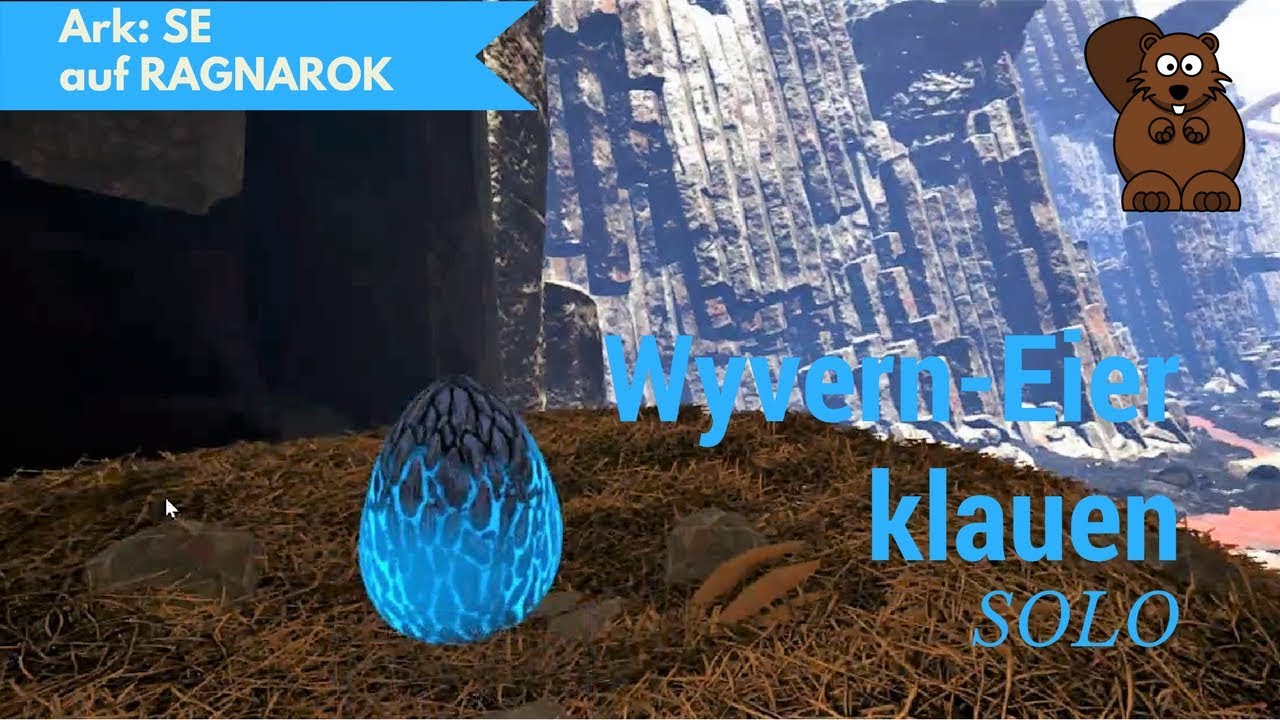 Ark Extrafolge 🐉 Wyvern-Eier klauen auf Ragnarok (Solo-Versuch!)
