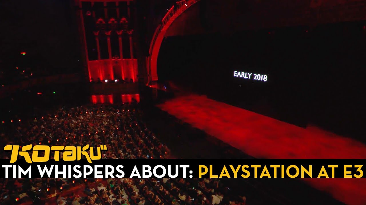Tim Rogers Whispers Thru The PlayStation E3 Press Conference