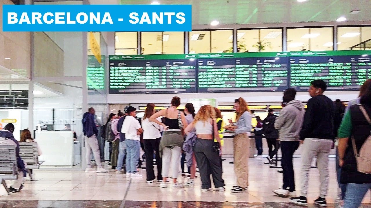 Barcelona 🚊 Train Station - Sants Estacion 2023 🇪🇸