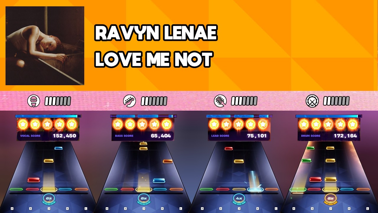 [Fortnite Festival] Revyn Lenae - Love Me Not || All Instruments Expert 100%