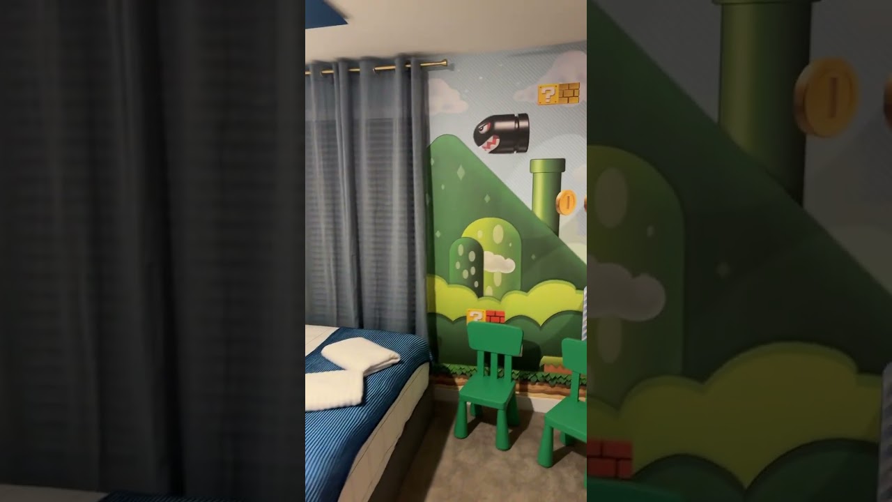 The coolest bedroom ? #nintendo #mario #nintendomemes #marioandwario #nintendofanart #mariothon