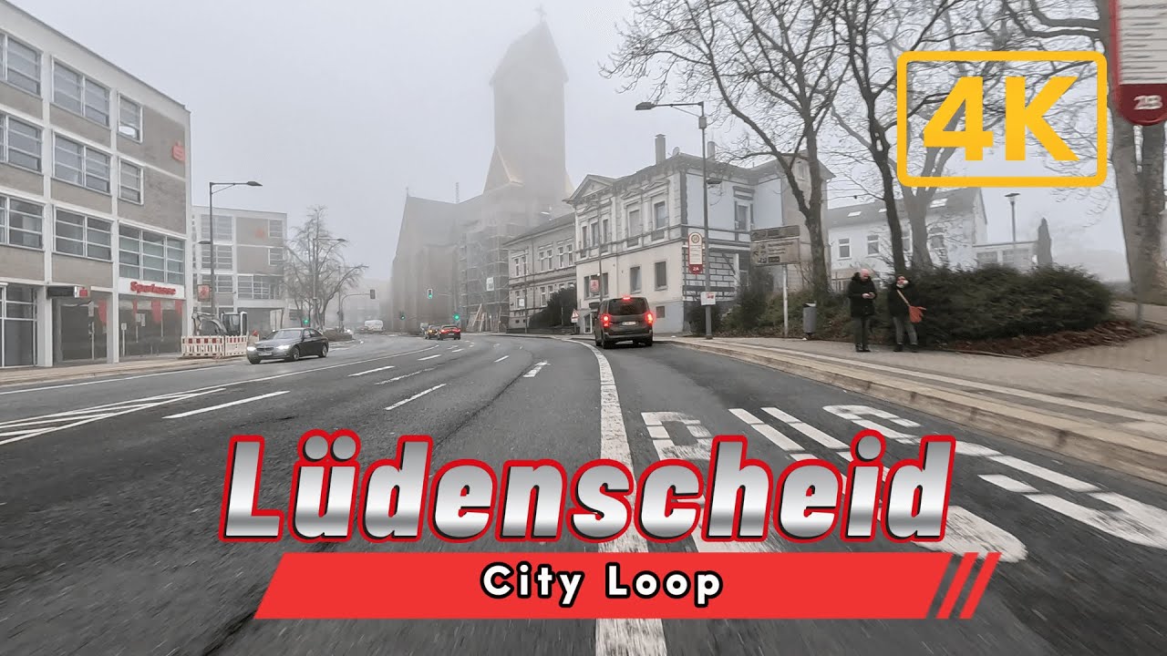 Around the City 🚴 L&uuml;denscheid Loop 🇩🇪 Full E-Bike Ride | Complete City Tour 4K