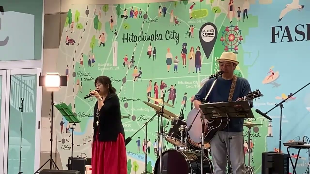 YaYa（あの時代を忘れない）サザンオールスターズ カバー（Jackpotデュオ ファッションクルーズひたちなかSOUND FOREST 20250525）アコースティックギター、歌