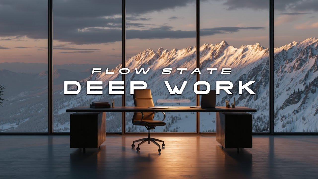 Музыка для фокуса в Горном офисе | Эпический эмбиент для глубокой работы и учебы 🏔️