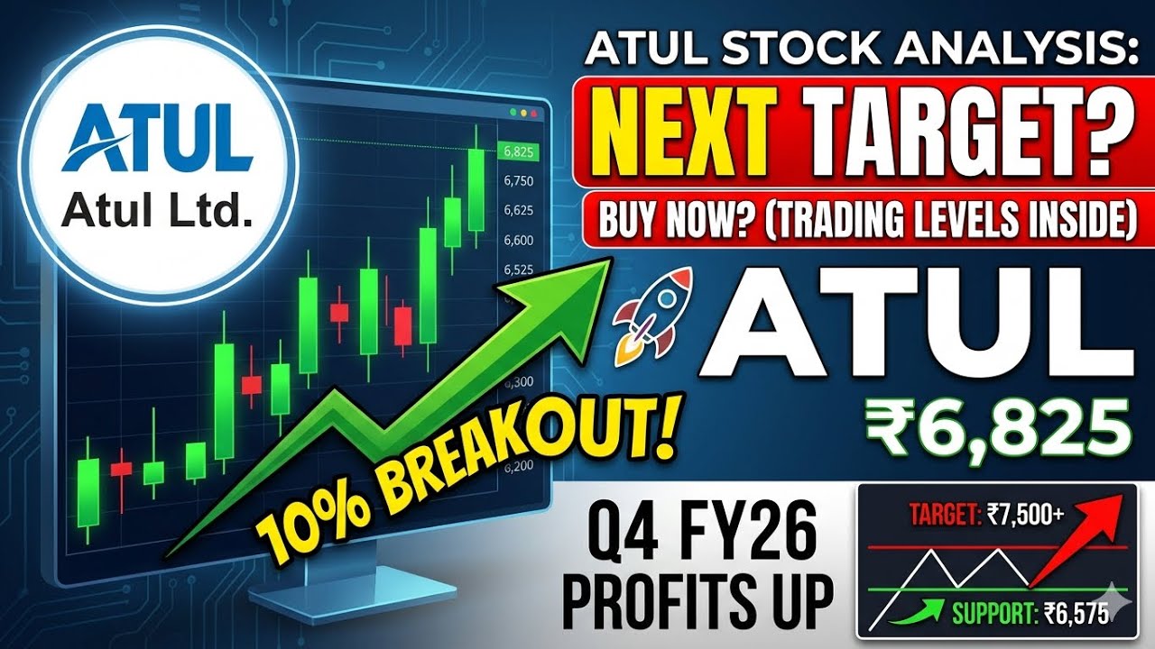 Don't Buy ATUL Share Before Watching This! | Atul Ltd Technical Levels 🚀 