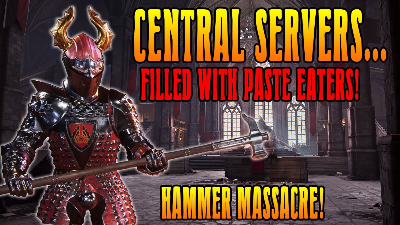 Chivalry 2 Central Servers Loaded With Brain Deads! 2h Hammer Gameplay
