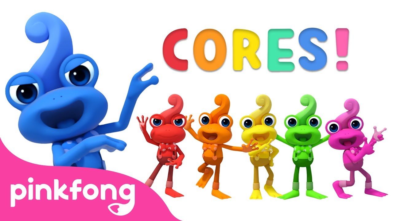 Aprenda as Cores com Frido | As Cores | Pinkfong @Hogi
