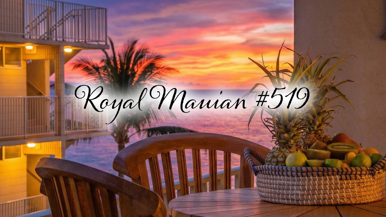 Royal Mauian | Unit #519 | Maui Real Estate | Hawai'i