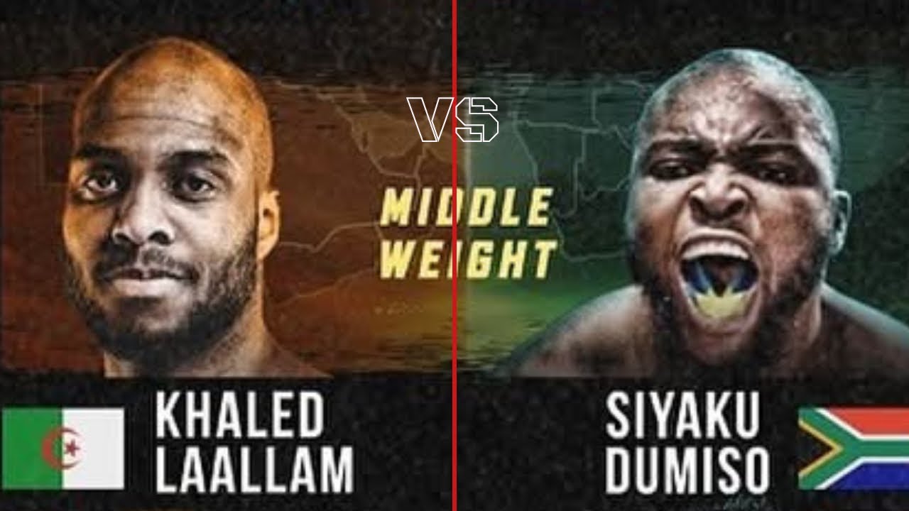 UAE WARRIORS 59 - 🇿🇦 KHALED LAALLAM VS 🇩🇿 SIYAKU DUMISO