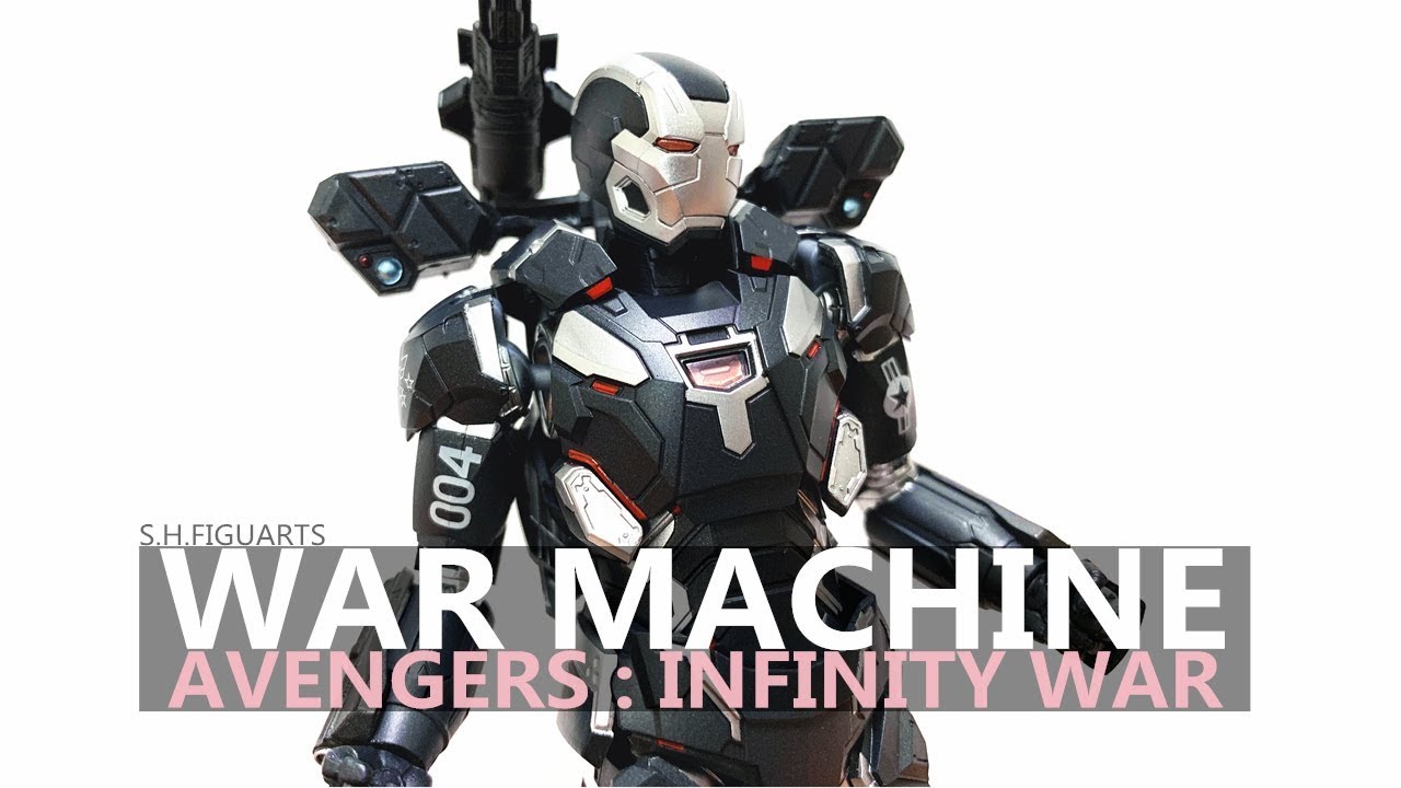 S.H.Figuarts War Machine MK4 - Avengers 3 : Infinity War Ver. (Unobx&Review)