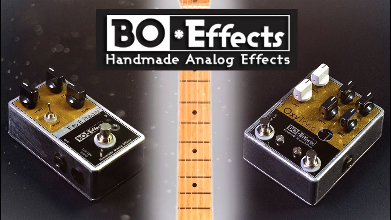 Transformez votre ampli en MONSTRE de dynamique grâce aux pédales françaises BO Effects !
