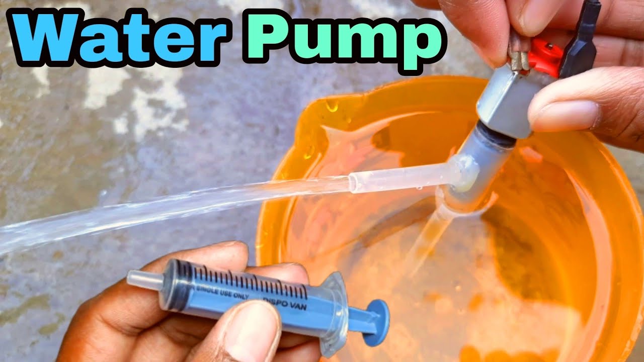 How to make water pump at home | Mini water pump | DC motor water pump