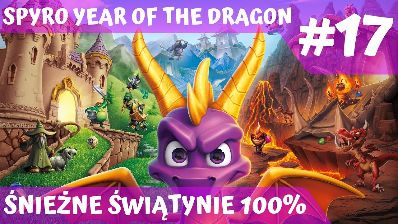 SPYRO YEAR OF THE DRAGON PL #17 ŚNIEŻNE ŚWIĄTYNIE  / FROZEN ALTARS 100%