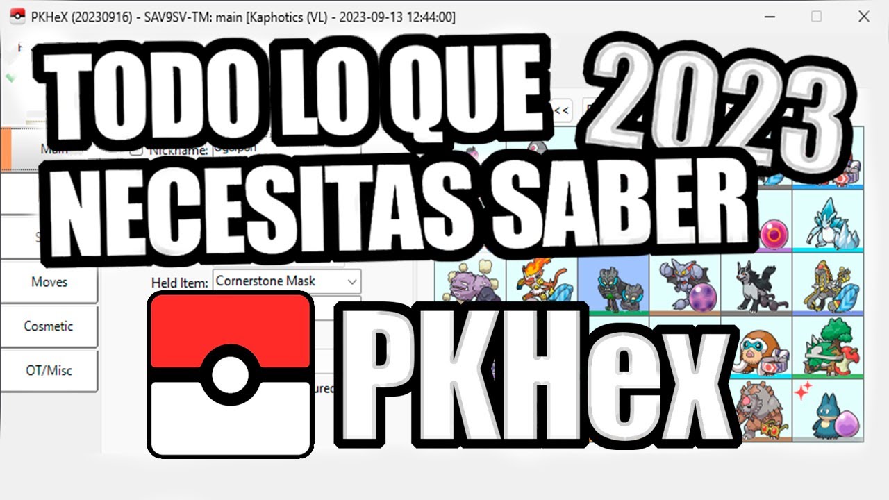 Cómo CONSEGUIR cualquier POKÉMON u OBJETO (Funciona con TODOS los juegos) PKHex TUTORIAL