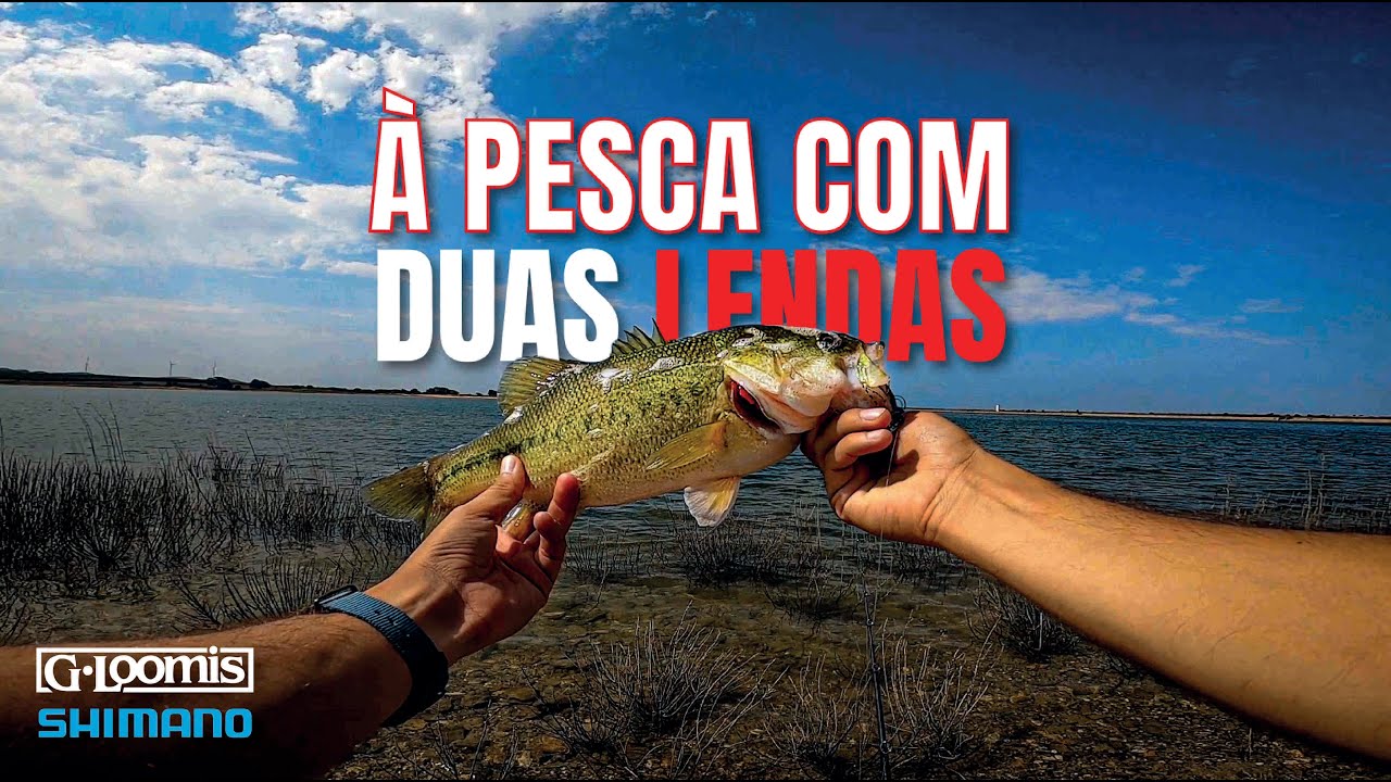 À Pesca com dois MESTRES da pesca ao ACHIGÃ