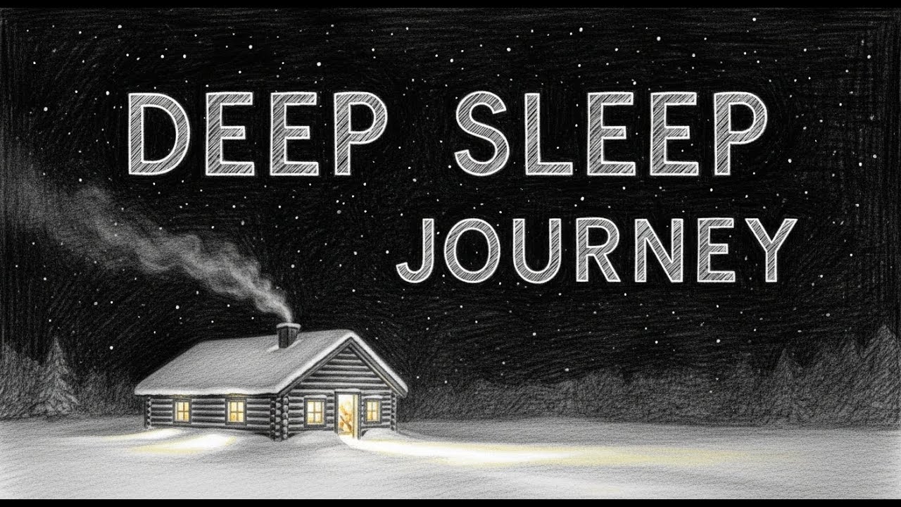The Longest Sleep Story for Insomnia 😴 River, Road, Airship & Cabin Journey to Sleep