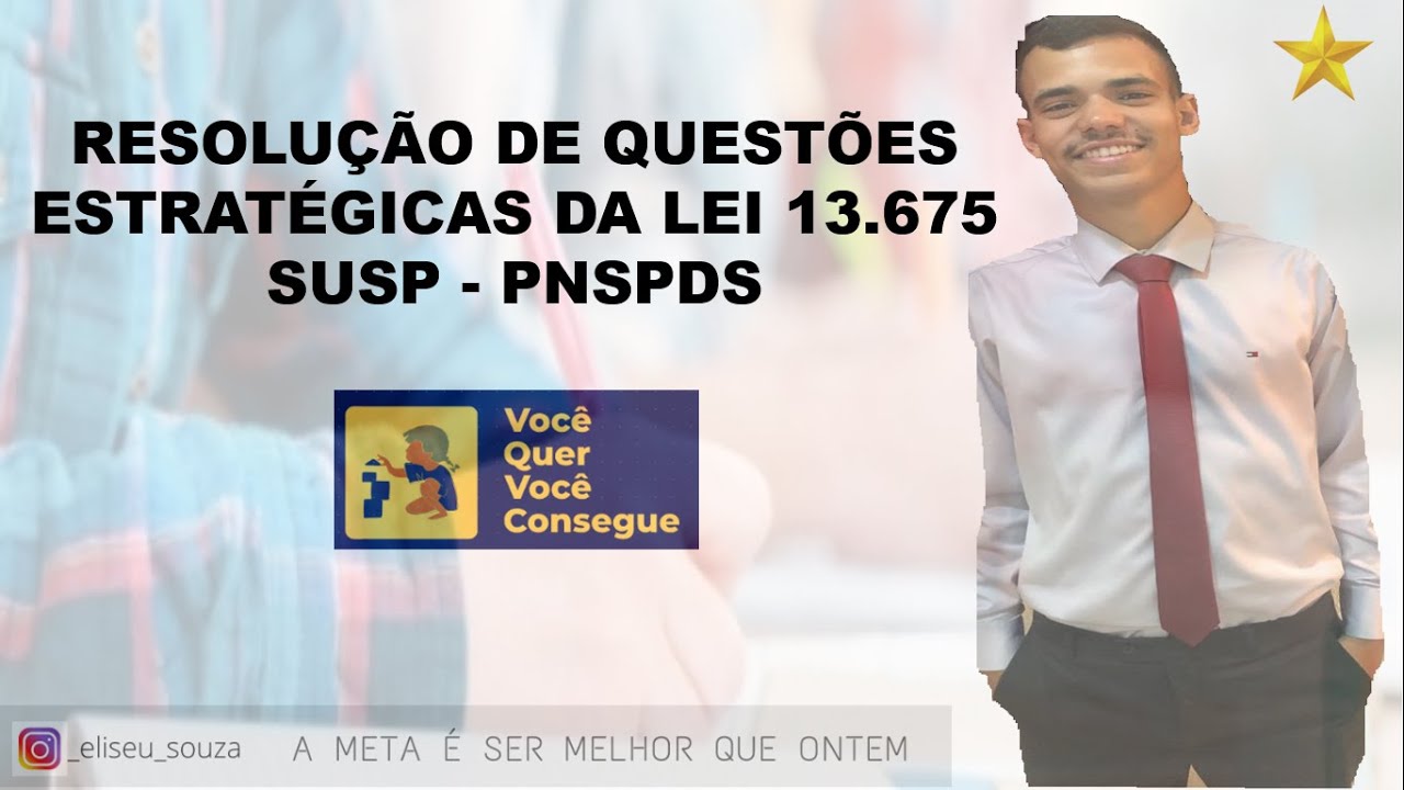 Resolu&ccedil;&atilde;o de quest&otilde;es estrat&eacute;gicas - Lei n&ordm; 13.675/2018 - SUSP - PNSPDS - PF/PRF/DEPEN